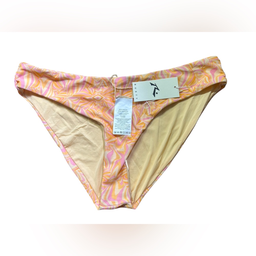 RUSTY plus size XXL color swirl bikini swim
Bottom NWT